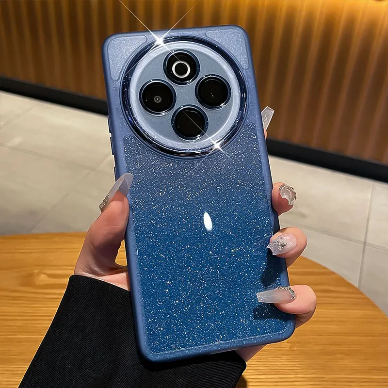 Bihizei Coque Pour Xiaomi Redmi 13C/Poco C65, Avec 1 Verre Trempé, TPU