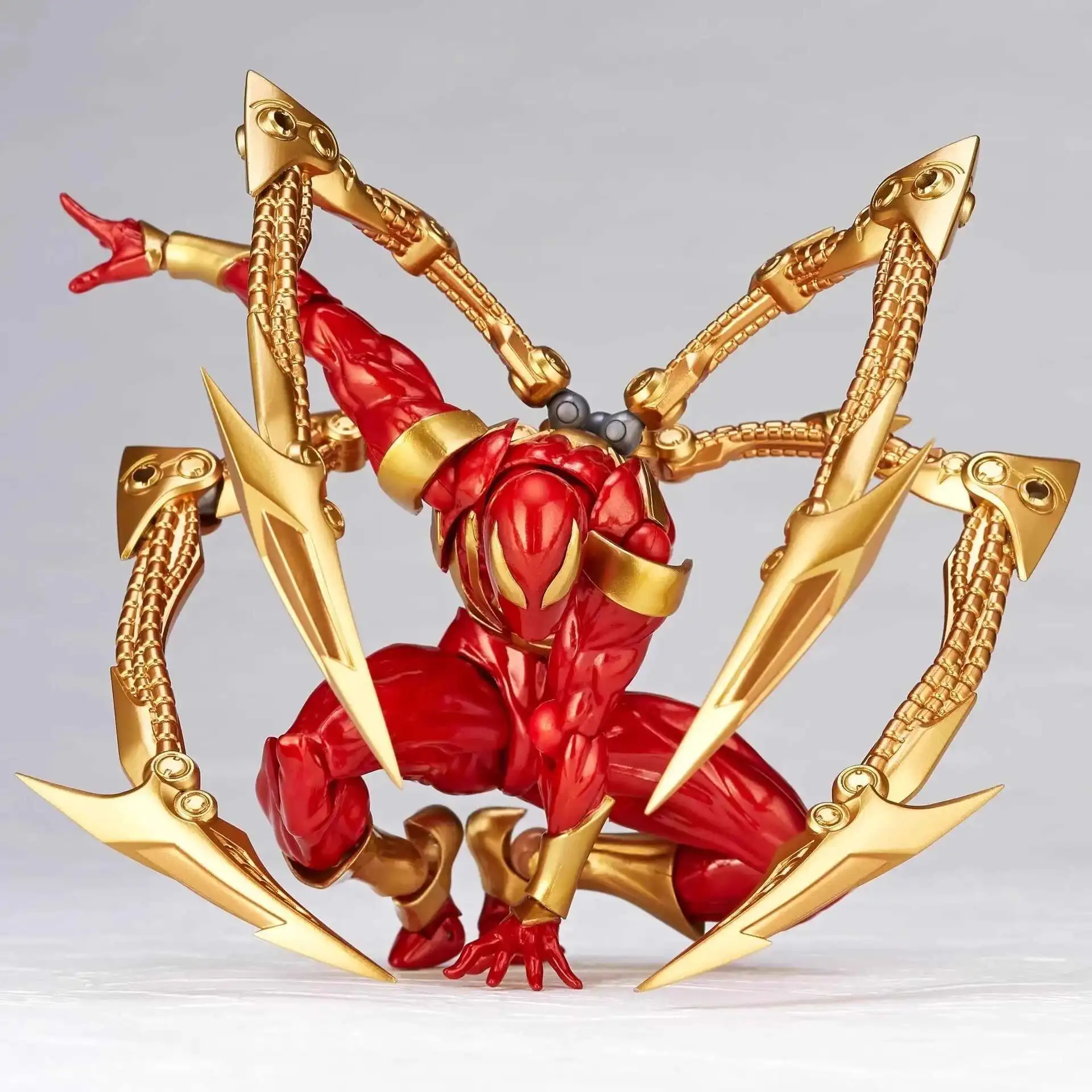 Kaiyodo Revoltech Amazing Yamaguchi Iron Spider-Man Action Figures