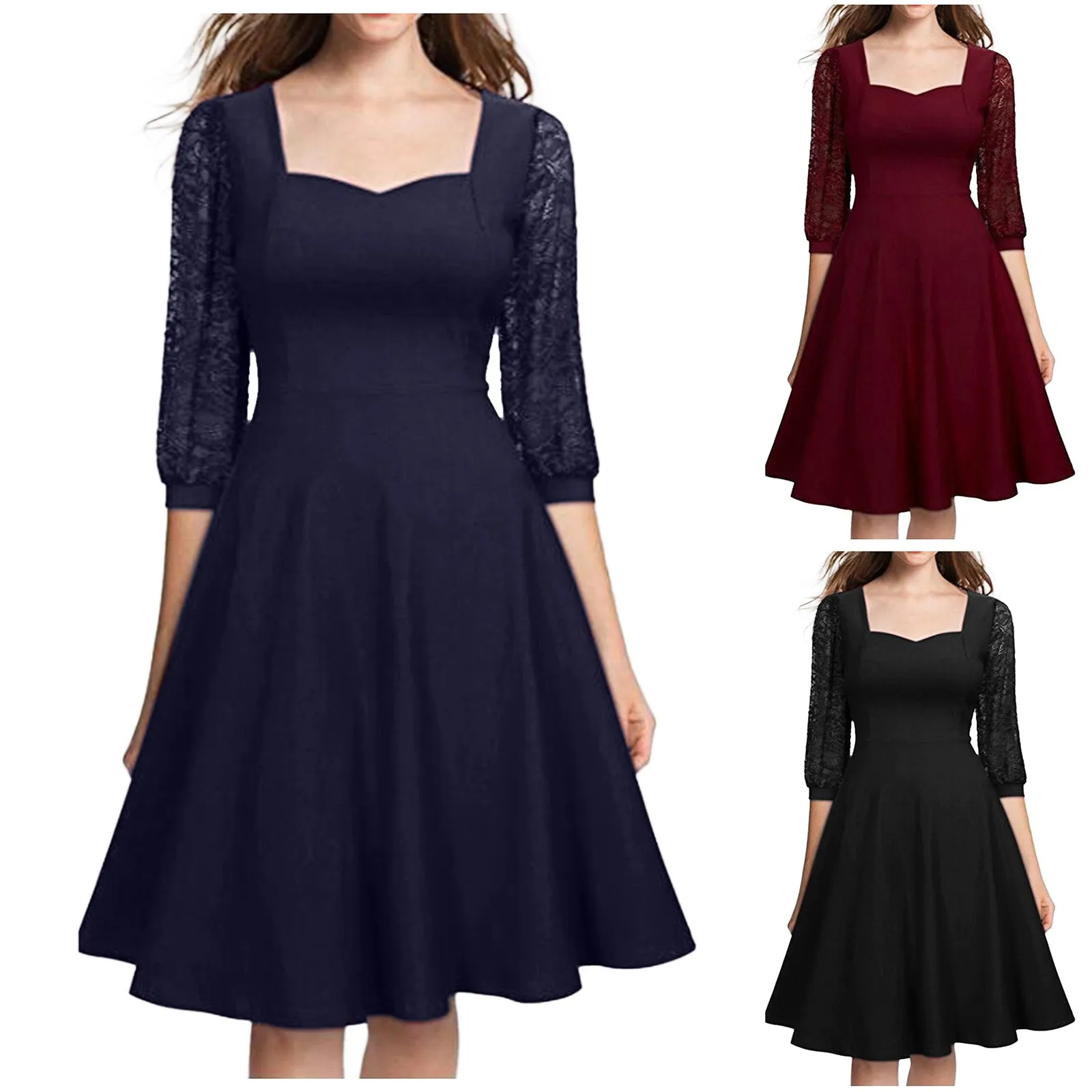 

Женское шифоновое платье с коротким рукавом, с запахом, средней длины