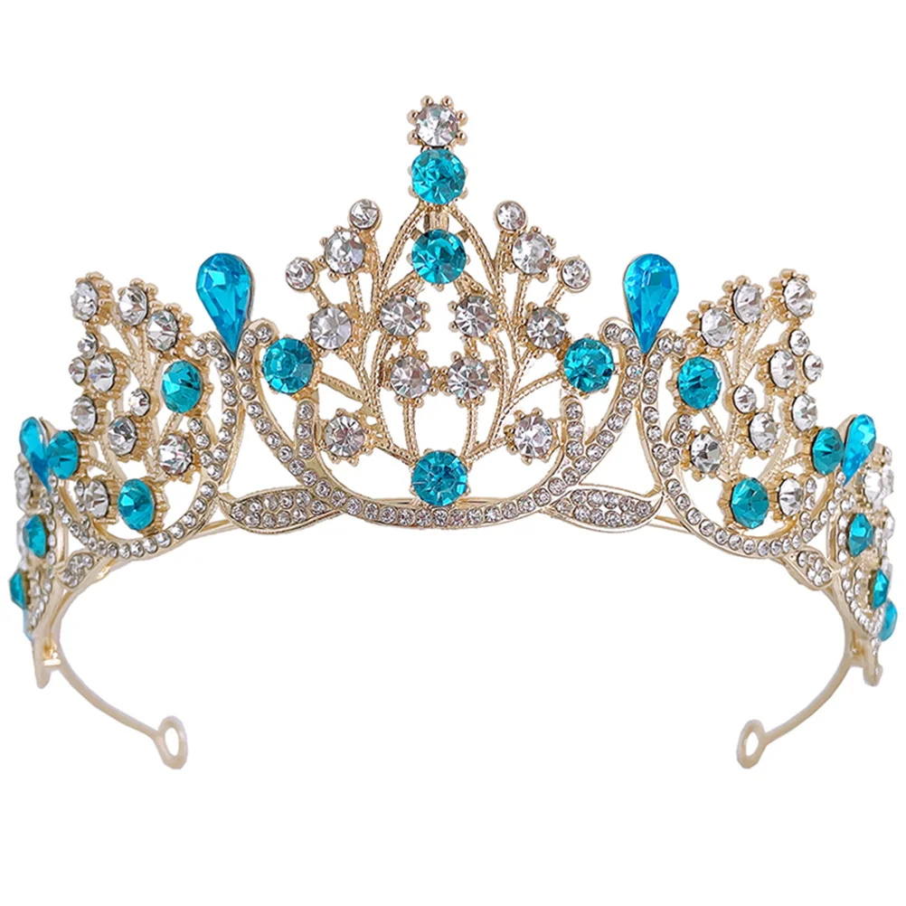 

Bridal Crown Luxury Rhinestone Wedding Crown Women Pageant Hair Jewelry Bride Gift
