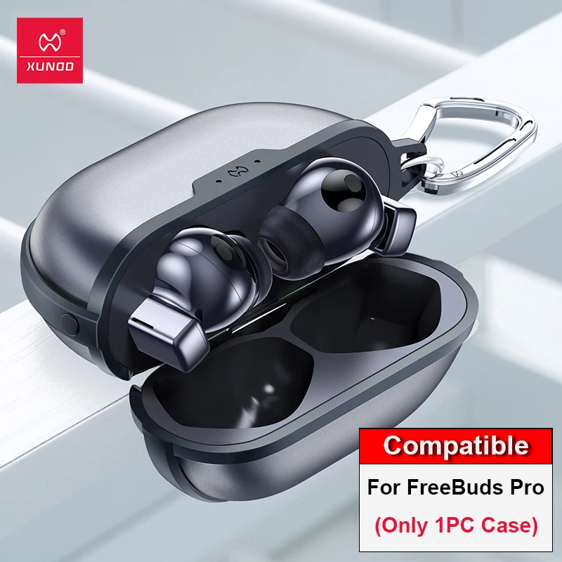 Xunddケースhuawei社freebudsプロ2ケース耐衝撃新しい透明イヤホンため