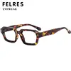 Designer Square Glasses Frame Prescription Optical Lenses Reading Glasses Anti Blue Light Simplicity Glasses FELRES +1.75 +2.25 4