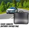For Starlink MINI Storage Bag Carbon Fiber PU Fabric Storage Bag Large Capacity Anti Drop Waterproof Handheld Bag-A03I 2