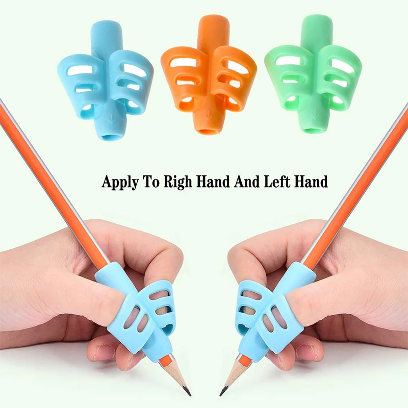 

3Pcs Pencil Holder for Kids Handwriting for Kids Home Schooling and Preschool Writing Tools for Kids