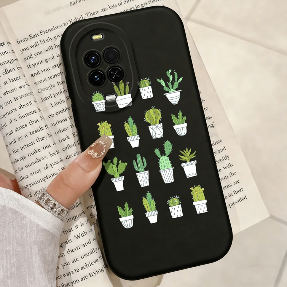 Cute Astronaut Soft Liquid Silicone Anti-Drop Phone Case - Smooth Protective Cover