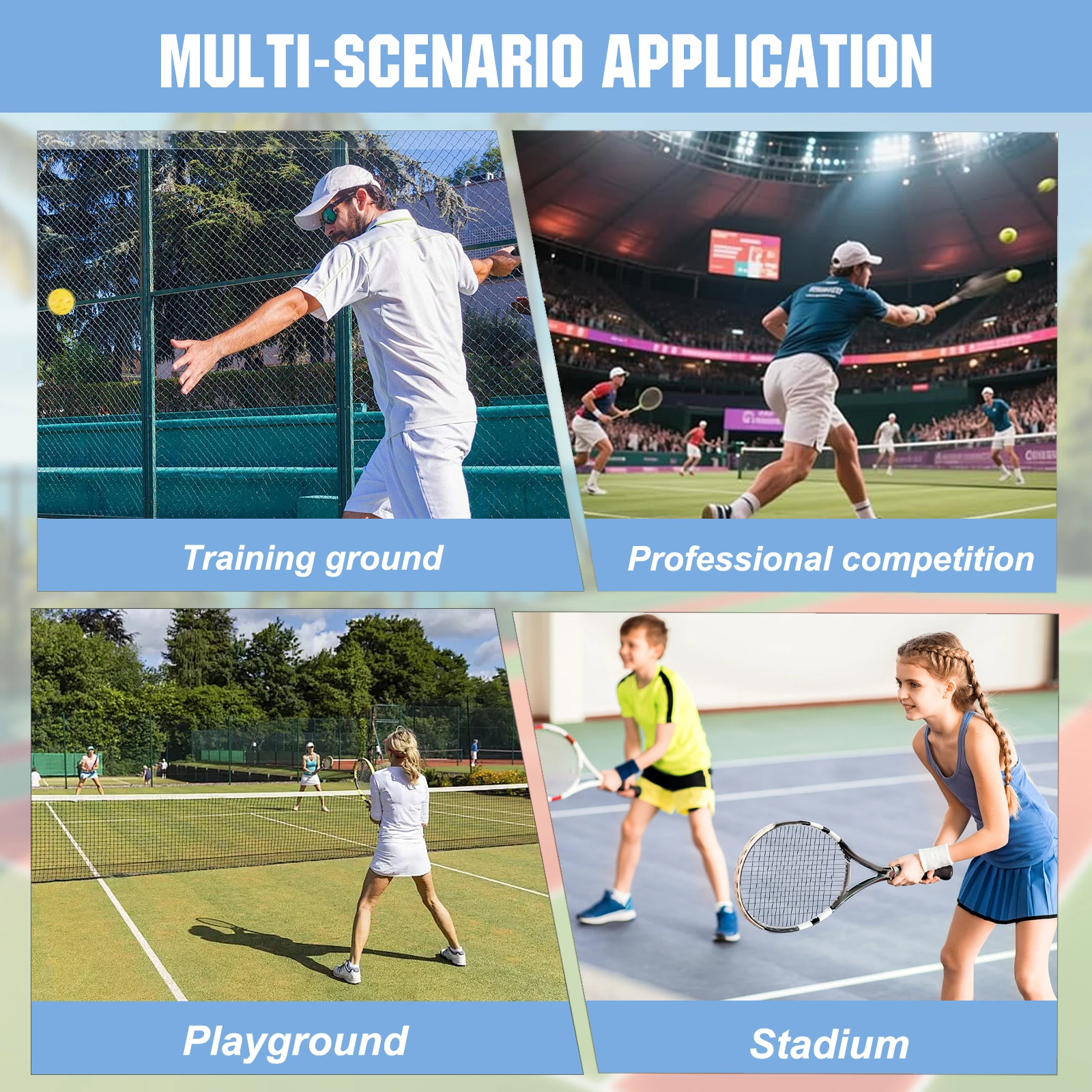 Heavy Duty Badminton Racquet Storage Rack with Wheels Tennis Racket Holder Shelf for Sports Equipment Organization