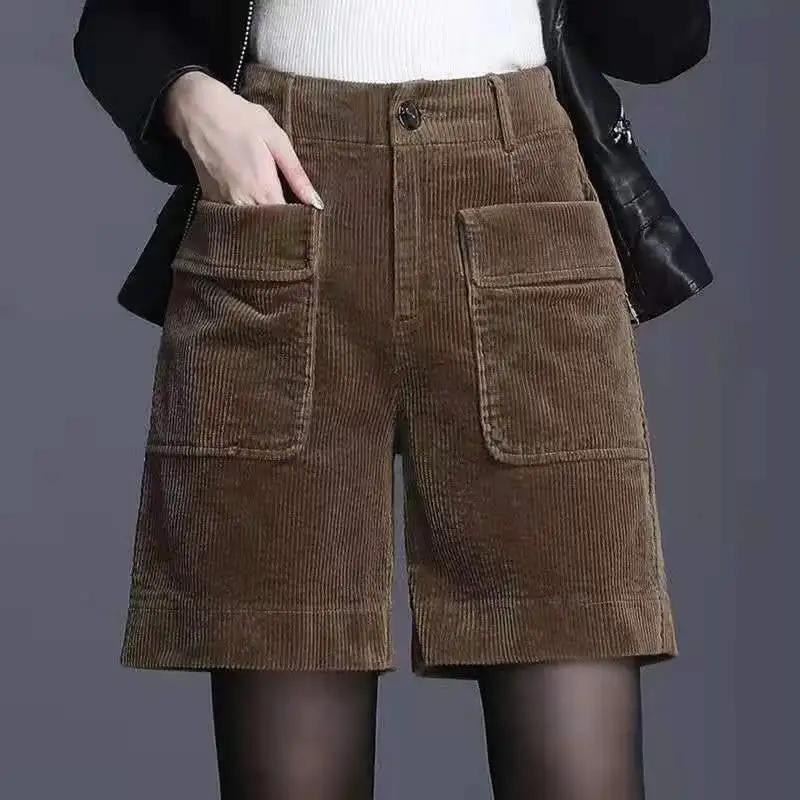 Women\'s Clothing Fashion Solid Color High Waist Straight Pants Casual Femme 2023 New Zipper Buttons Vintage Autumn Winter Thin