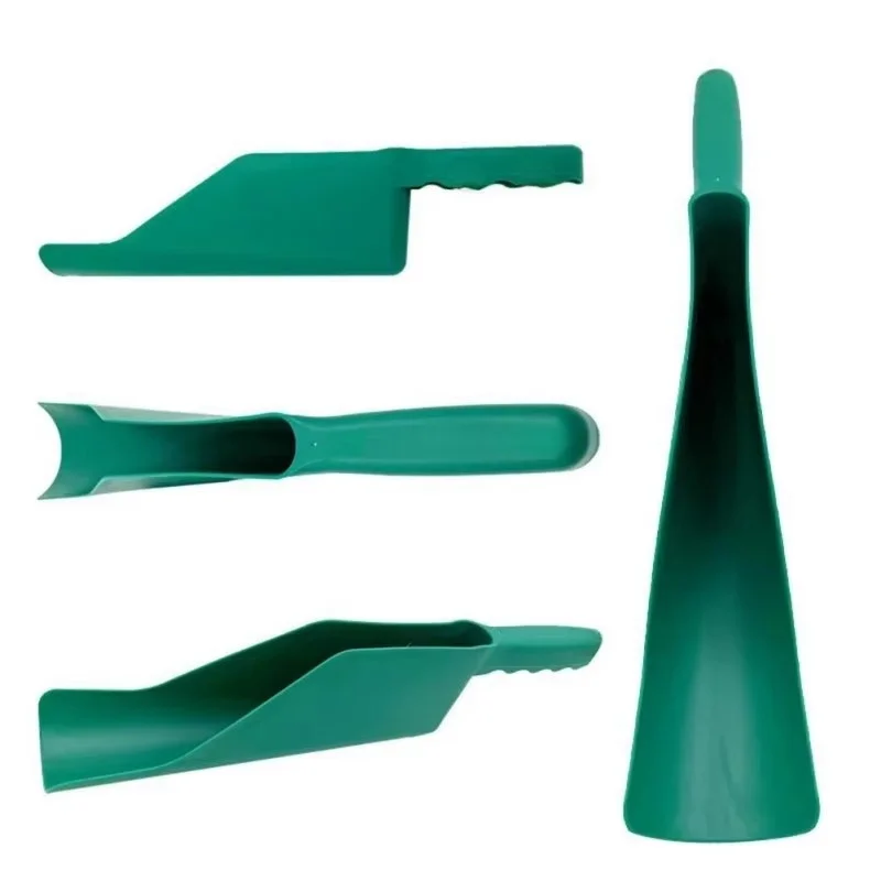 Getter Gutter Scoop Roof Trowels Garden Orchard Leaf Gutter Cleaning Shovel Tool Dirt Debris Remove Tool Large Capacity Spade 3