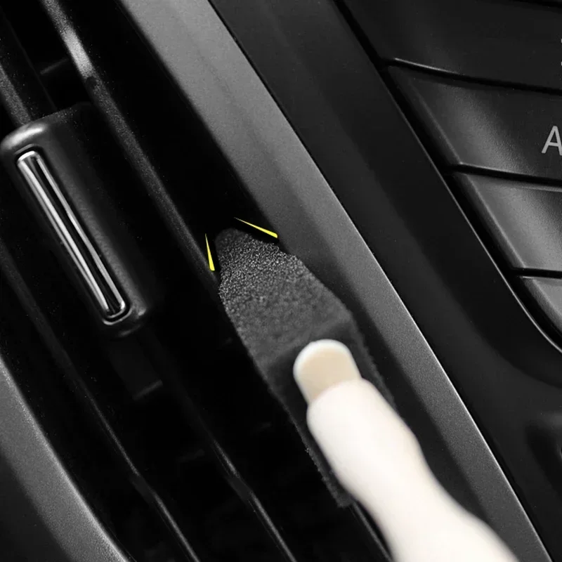 Car Air Conditioner Vent Sponge Brush Car Detailing Brush Car Grille Cleaner Detailing Brush Auto Detailing Accessories 3