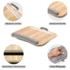 MUMUCC Lazy Laptop Table with Cushions and Slots, Multifunctional  Mini Pillow Table, Portable Room Desk, Office Lumbar Support 6