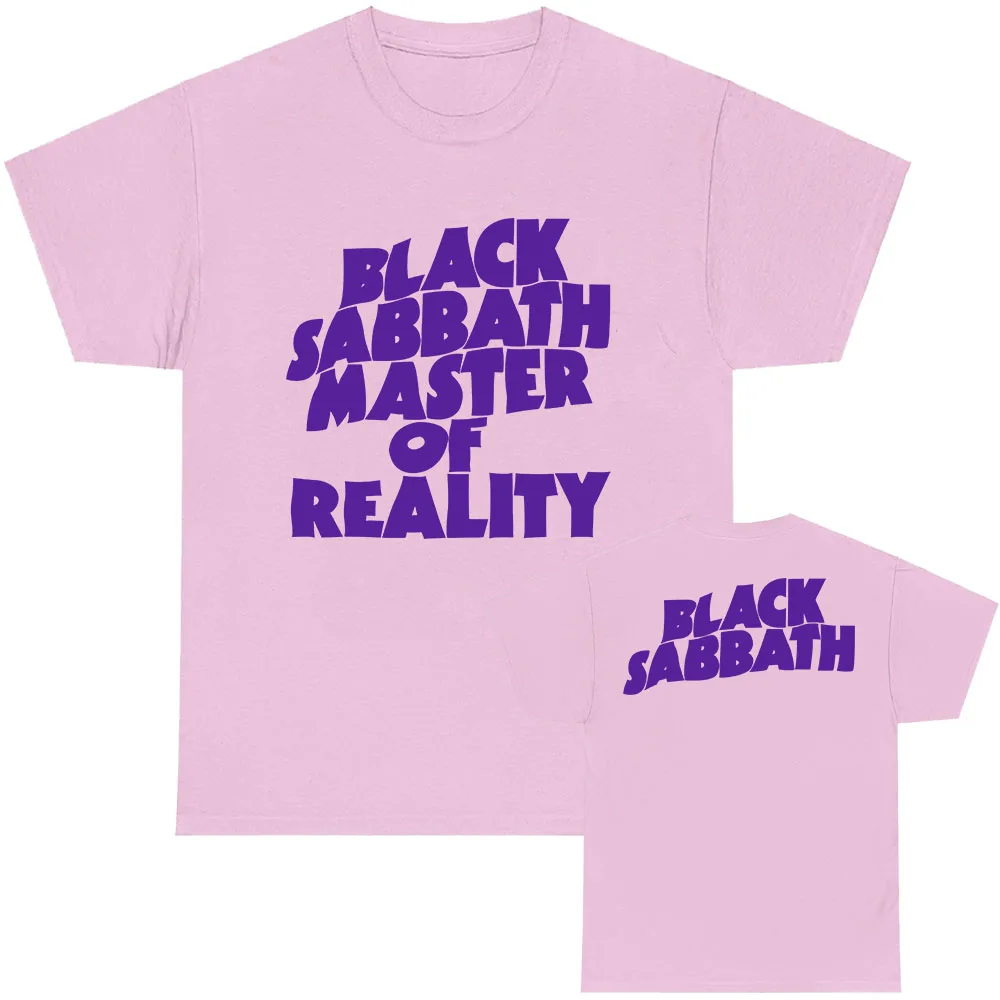 Vintage Black Sabbath Grunge Rock Band Cotton T-shirt – Unisex Summer Fashion