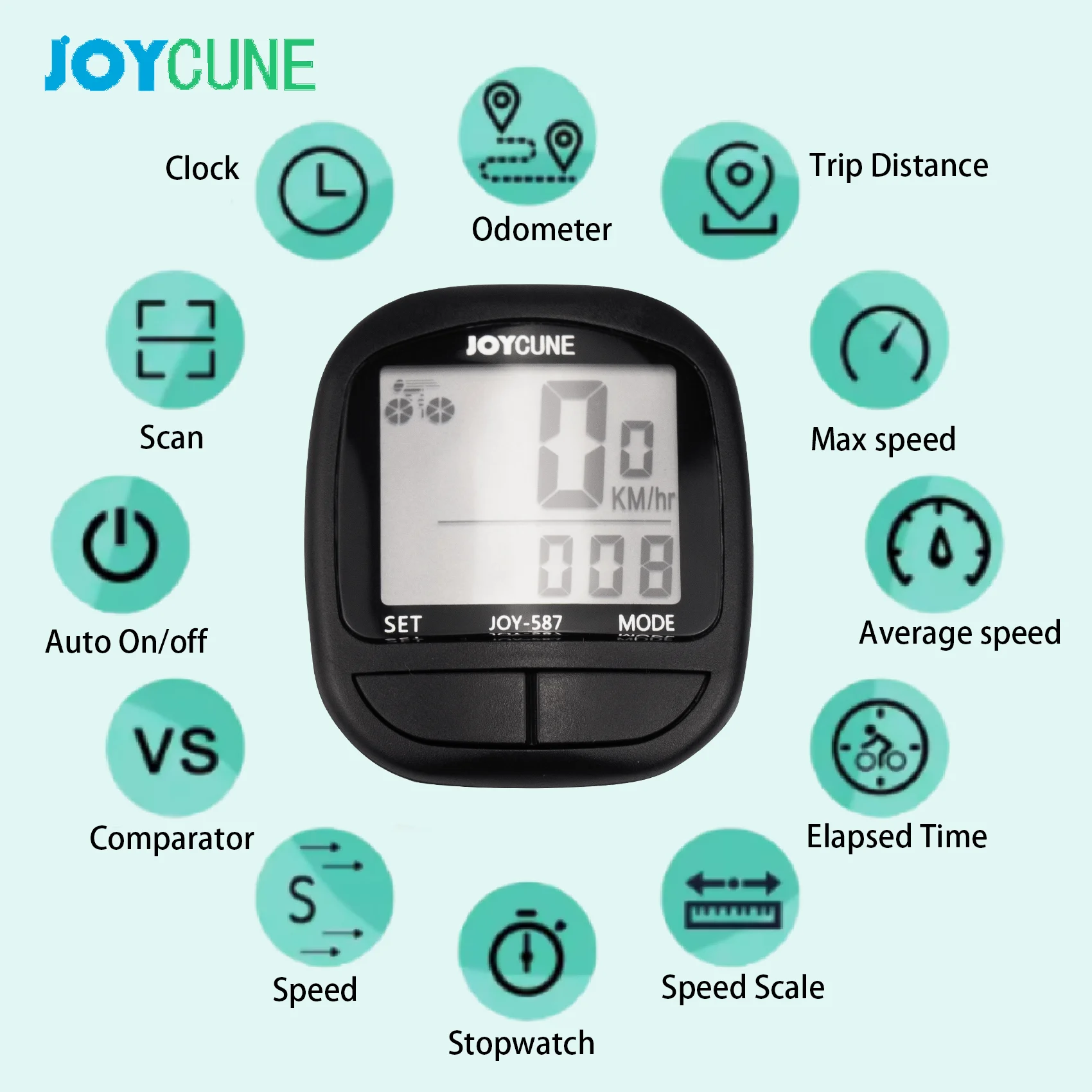 Íman e sensor no raio da roda