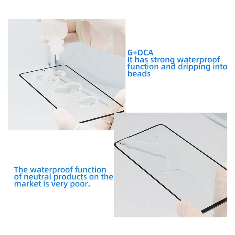 Glass Screen Replacement Front Glass OCA Display Replacement 10pcs for Samsung Galaxy