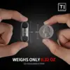 Titanium Magnetic Key Holder, Quick Release Keychain, Detachable Magnetic Keychain, Safely Lock System-360 ° Rotatable 3