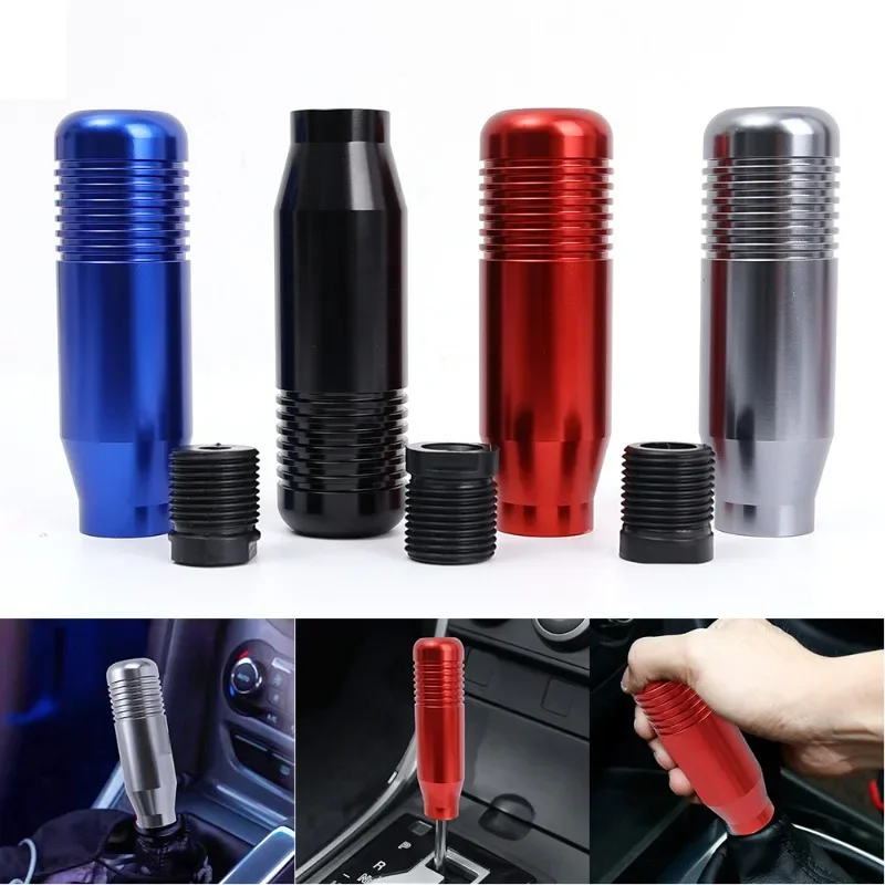 Universal Car Aluminum Manual Gear Shift  Stick Manual Transmission Gearstick Lever Shifter  8.5CM Interior Accessories