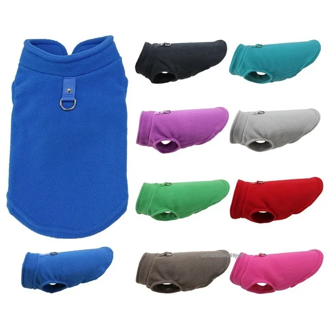 Warm Fleece Dogs Clothes Pet Jacket Vest with D-Ring For Small Dog Cats Clothing French Bulldog Costumes Chihuahua Coat Warm Fleece Dogs Clothes Pet Jacket Vest with D-Ring For Small Dog Cats Clothing French Bulldog Costumes Chihuahua Coat