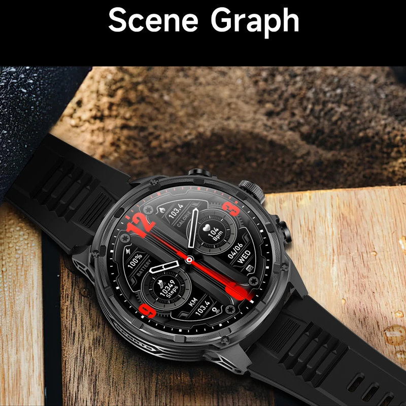 2024New V99 1.85-inch Ultra HD Smart Watch NFC GPS sensing Bluetooth Call 710 Mah Large Battery Sports Fitness smartwatch