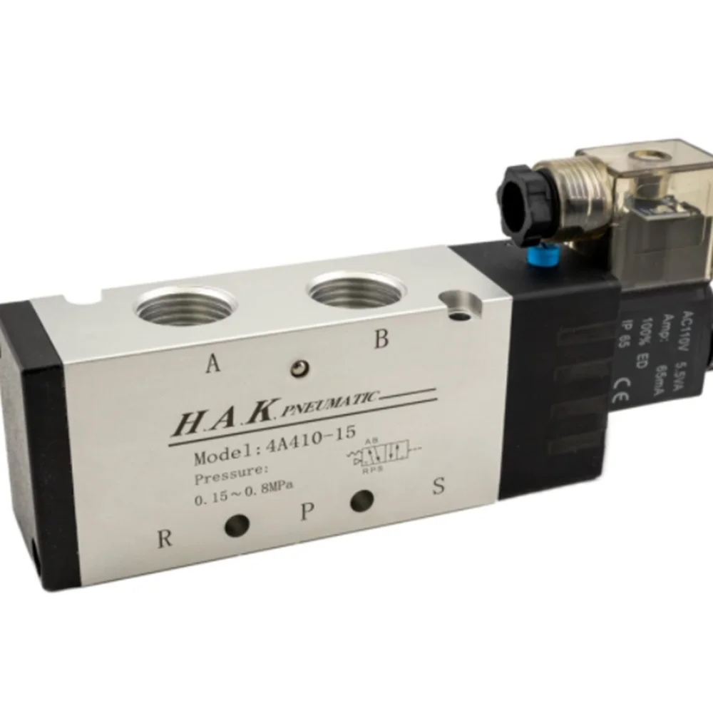 

Новый электромагнитный клапан AIRTAC 4V410-15-AC220