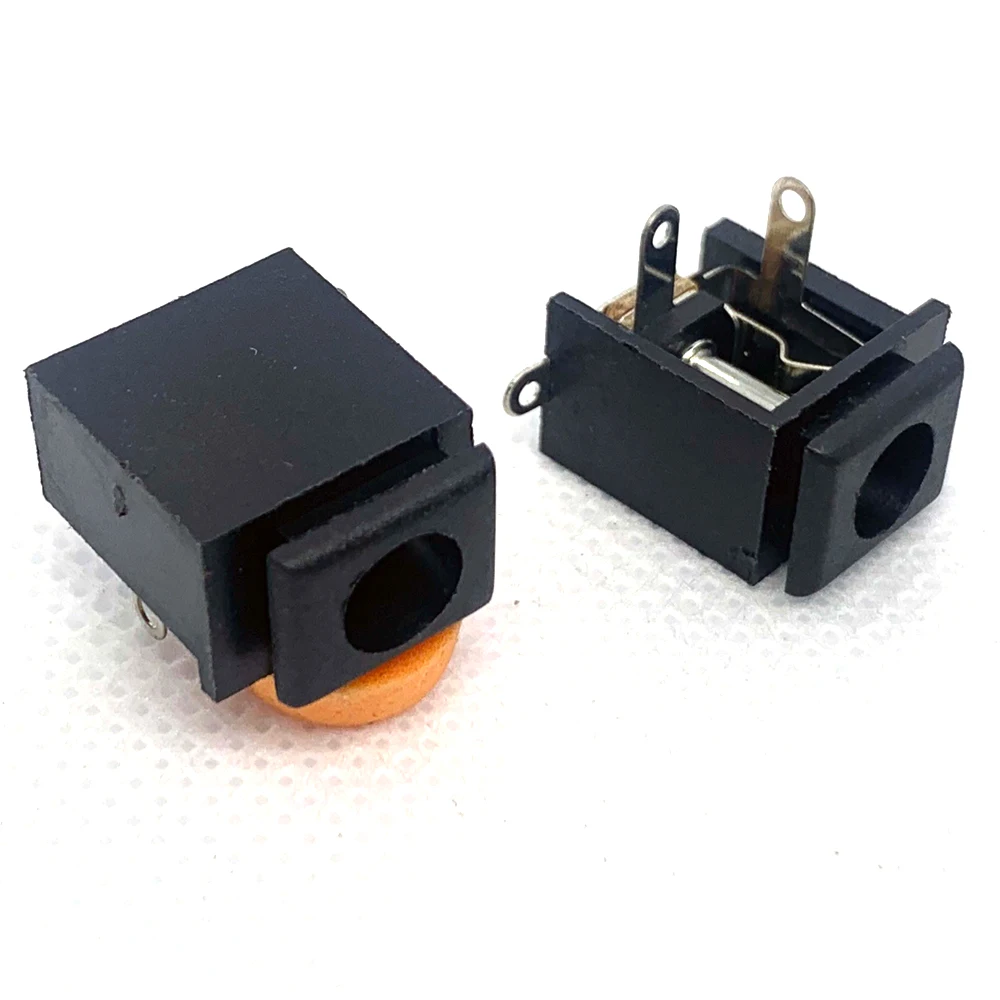 

10pcs DC009 5.5*2.1mm DC Power Socket Female 3-pin 0.3A/30VAC Adapter 5521 Power Supply Male Panel Installation Connector DC-009