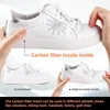1 Pair 1.2mm Carbon Fiber Insole and Shock-absorbing Insole, Foot Fractures, Hallux Rigidus and Limitus, Rigid Shoe Insert 5