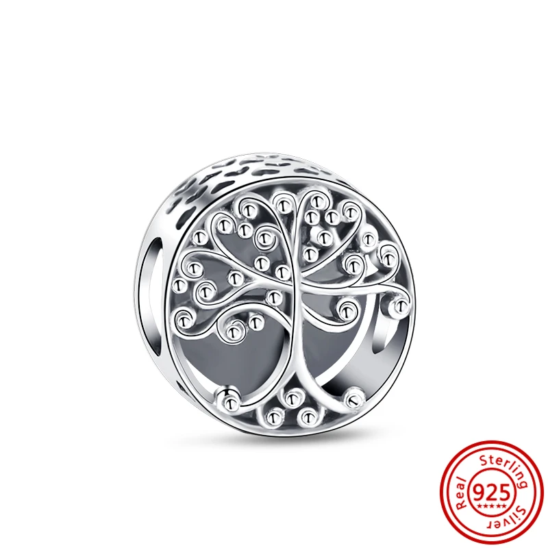 Charm Jewelry 925 Sterling Silver Feather Bear Boy Girl Dream Catcher Stars Moon Dangle Beads Fit Original Pandora Charms Bracelet DIY