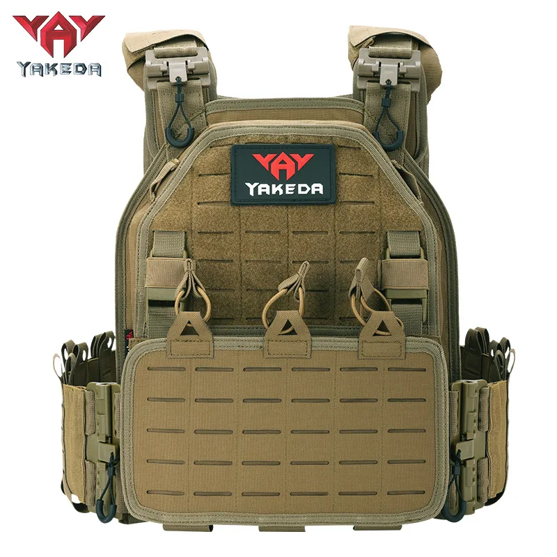 1000D Plate Carrier Gilet Tattico Caccia All'Aperto Gilet Protettivo Regolabile Airsoft Carrier Combat Army Equipment