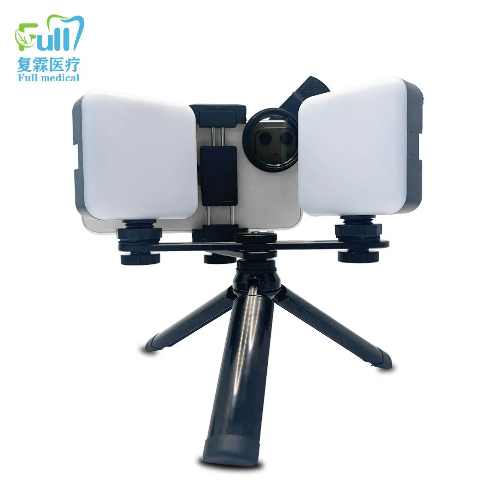 MK-017 블루투스 치과 손전등 사진 촬영 키트, 풀 치과 LED 구강 필링 라이트, 사진 및 비디오 촬영용-MK-017