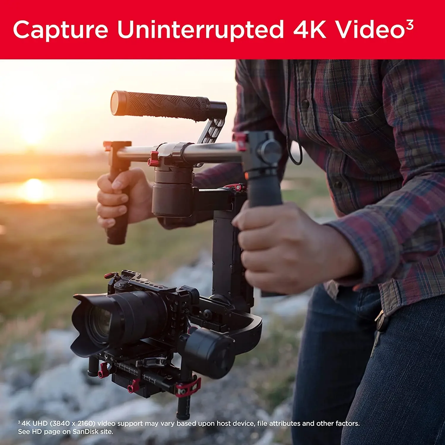 SanDisk 익스트림 SDXC UHS-I 카드, UHS-I 플래시 카드, 카메라 SD용, 32GB, 64GB, 128GB SD 카드, Class10 C10 U3 V30, 150 MB/s