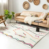 Moroccan Style Carpets for Living Room Large Area Bedroom Decor Plush Carpet Thicken Persia Floor Mat Home Fluffy Soft Study Rug 2