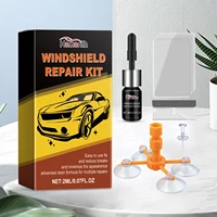 DIY Windshield Repair Kit Powerful Quick Fix Cracked Glass Windscreen Restore Resin Sealer Auto Glass Window Repair Fluid Tools 2