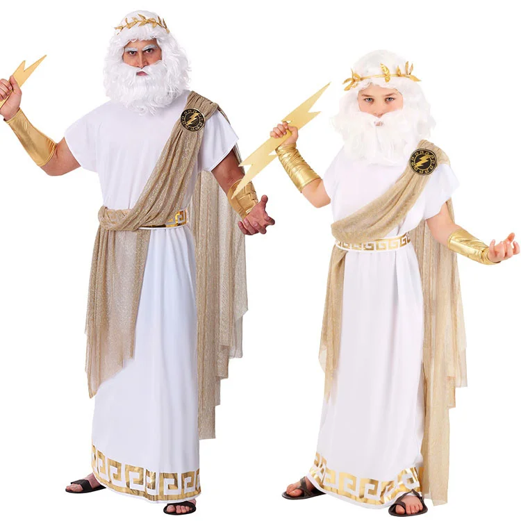 

Halloween Cosplay King Costume Stage Performance Costume King Of Gods Costume Carnival Party Cosplay Parent-child Dress Up