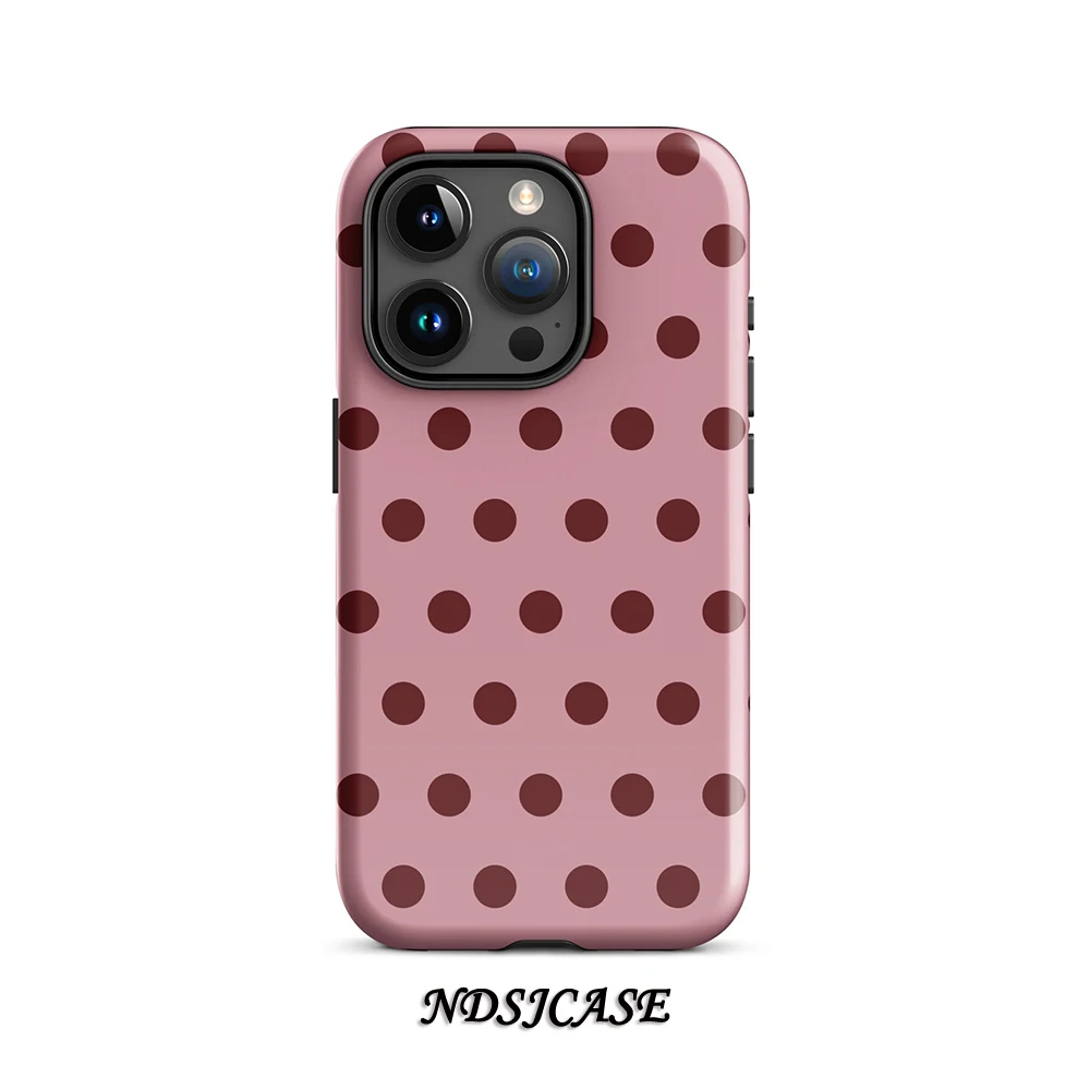 Plum Twilight Luxury Double-Layer Phone Case