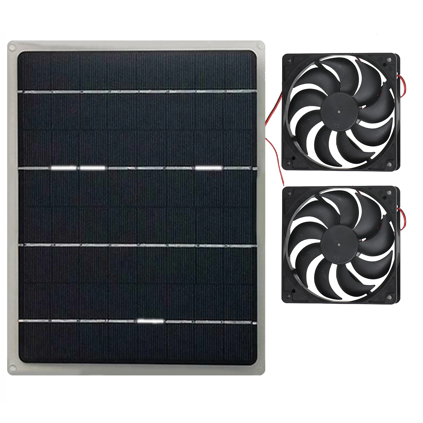 Solar Fan For Shed Two Fans Equipped Solar Power Fan Roof Vent Window  Ventilation Two Fans Equipped Chicken Coop Shed Solar - Greenhouses -  AliExpress