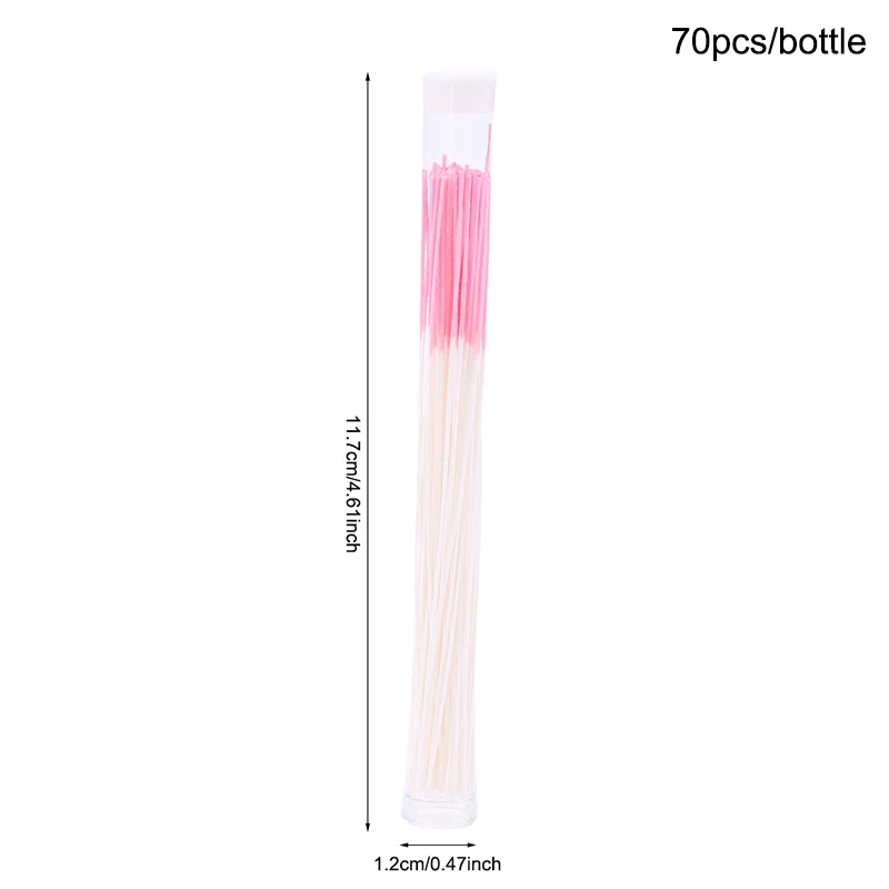 11cm 70pcs Ear Hole Cleaning Line Piercing Aftercare Sterilization Disposable Earrings Hole Cleaner Disinfection Ear Wires 6