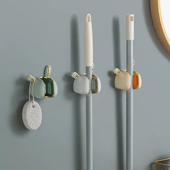 Wall Mounted Mop Broom Organizer 1