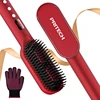 Pritech Hair Straightener Professional Quick Heated Negative Ion Electric Hot Comb Personal Care Multifunctional Hairstyle Brush 6