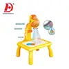 Cartoon LCD Writing Tablet Board Children Dream Writing Tablet Typing Board Zeichenbr Tablet Sketch Projector Kids Drawing 3