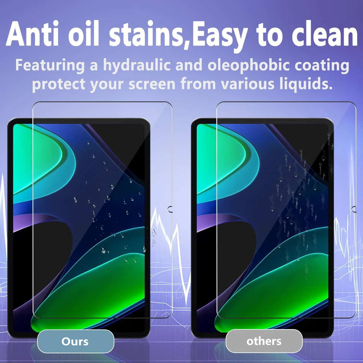 Premium Tempered Glass Screen Protector - 11 9H Toughness, Scratch-Resistant, Anti-Fingerprint, No-Bubble Design