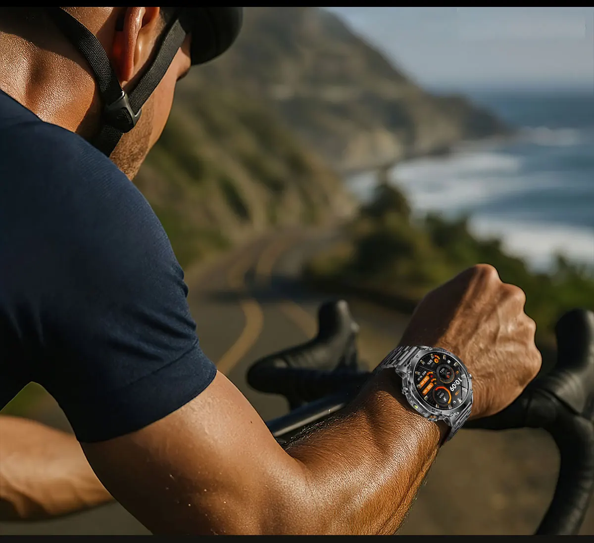 Military Smart Watch For Men Gps Waterproof With Strong Flashlight_voghion.com