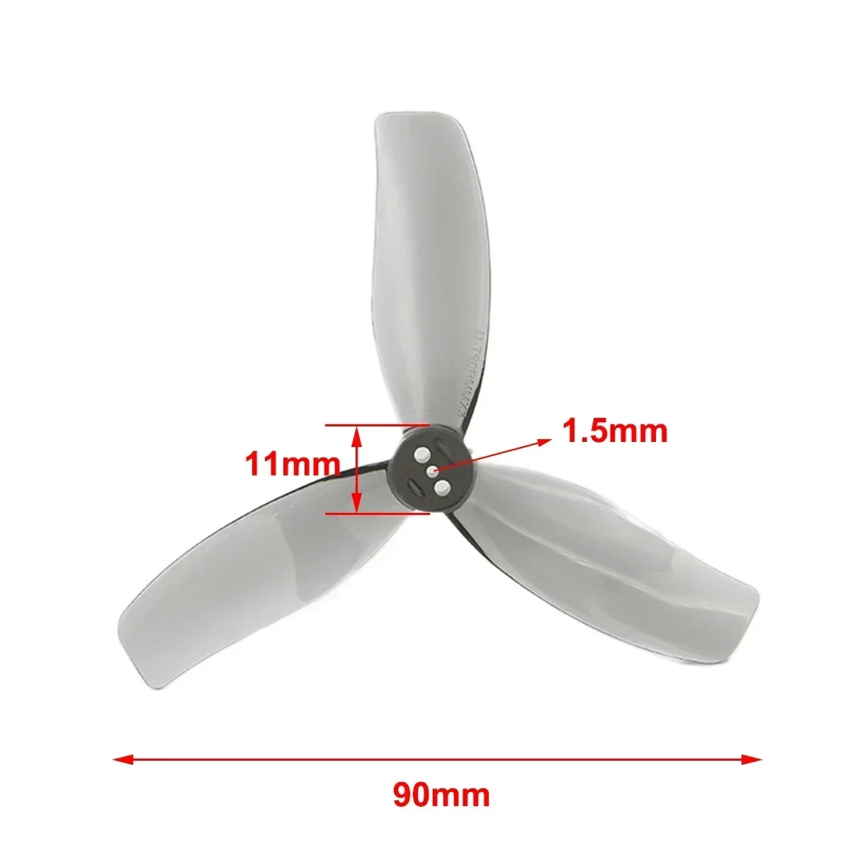 RC Propeller 3,5 tum 3 blad CW CCW för FPV-drönare - NEEBRC
