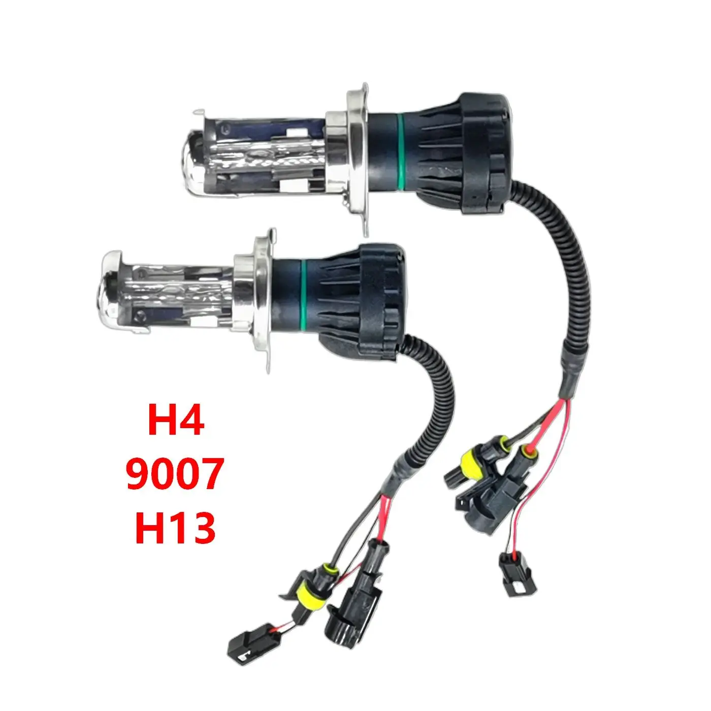 Premium 12V AC 55W Bixenon Globes H4 9003 HB2 9007 9004 HB5 9008 H13 High Low Xenon Bulbs 12V Cars HID Headlights Foglamps