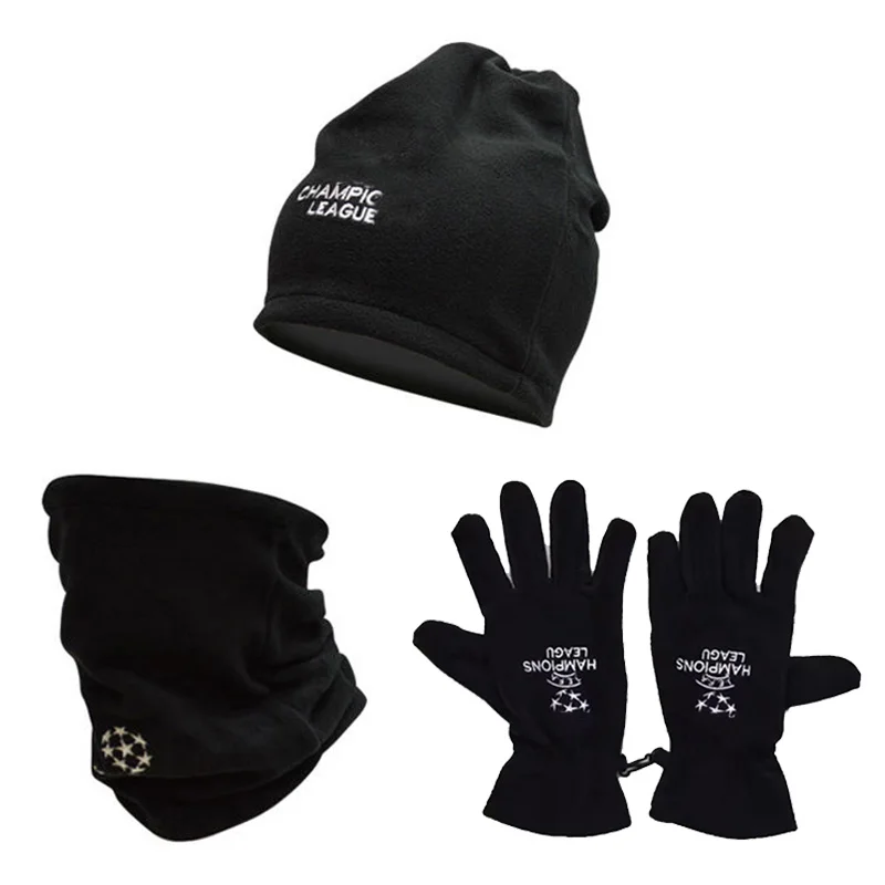 

1 set Football Neckerchief Soccer Scarf Outdoor Sports Windproof Hat Multifunctional Fleece Warm Hat Fotball For Training