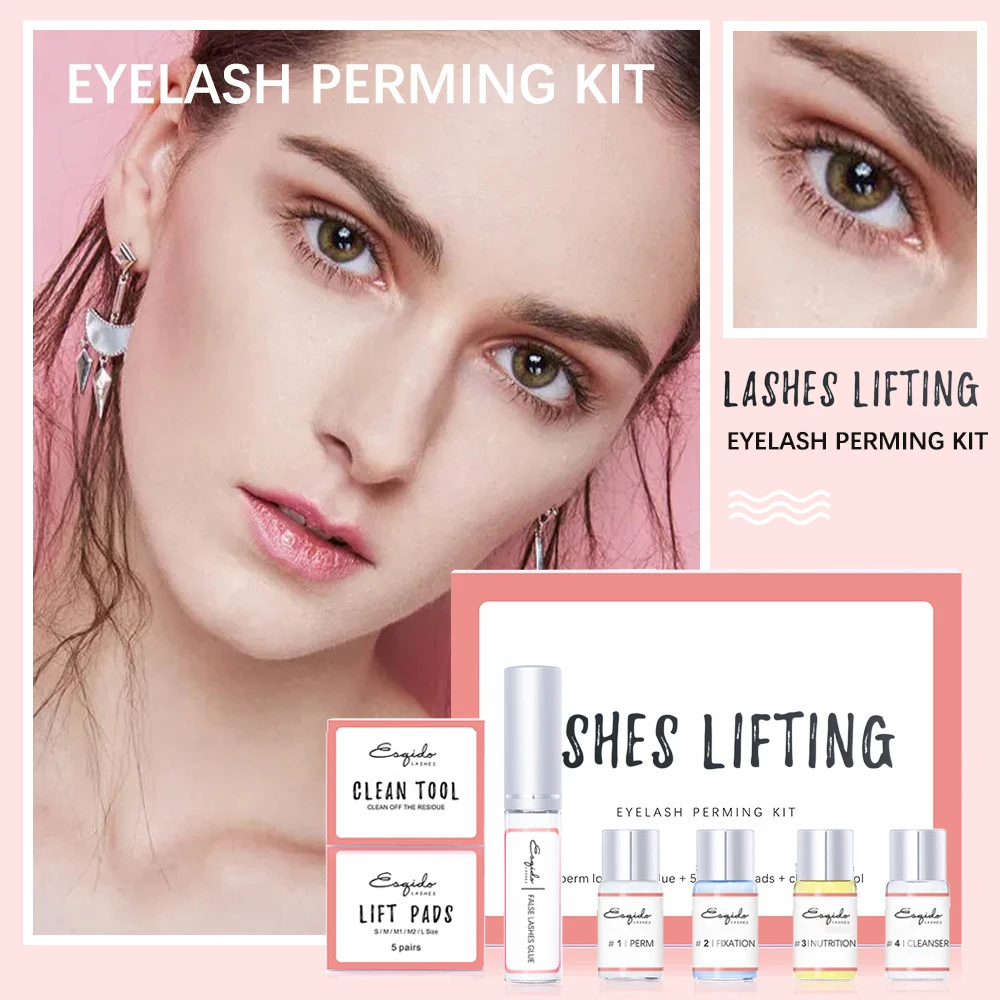 Lash Lift Kit Long Lasting Eyelash Lifting Perming Lotion Fixation Glue Curly Lasher Beauty Salon Home Use Pro Kit Eyelash
