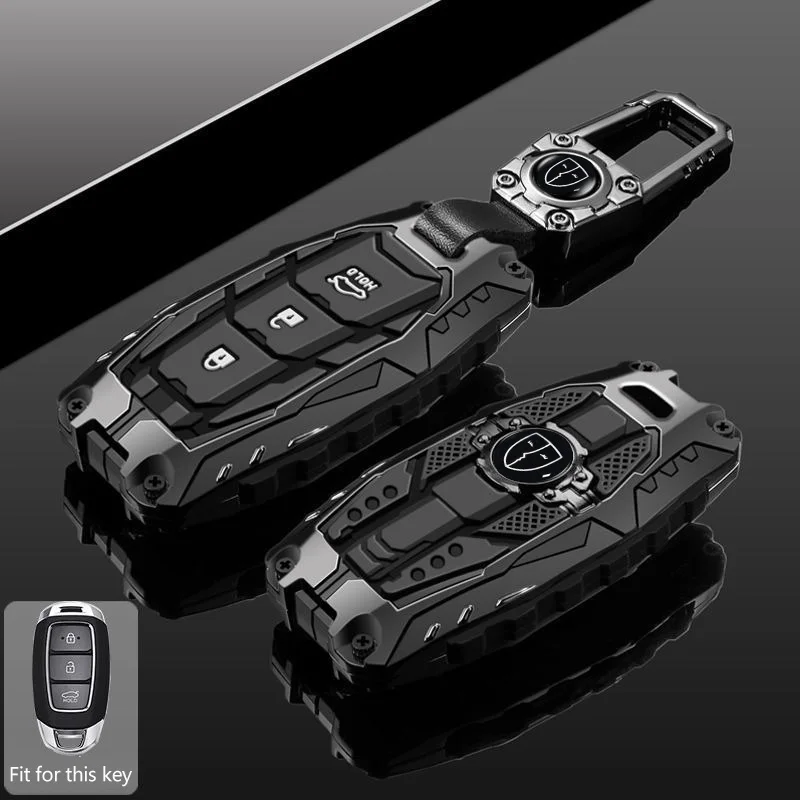 Premium Car Key Cover with Keychain - Durable Protective Shell