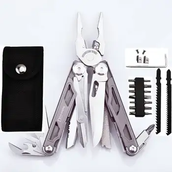 Daicamping DL30 Multitools Diy Multi Tool Multi-tool Folding Knife Scissor Cutter EDC Survival Gear Manual Multifunctional Plier 5