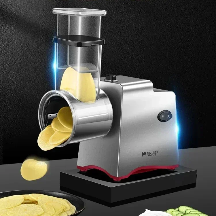 vegetable cutter potato taro cutter automatic radish slicer fruit slicer Electric Multifunctional Vegetable Cutter Home Vegetable Cutter God Commercial Automatic Potato Shredder Shredder Slicer 220v