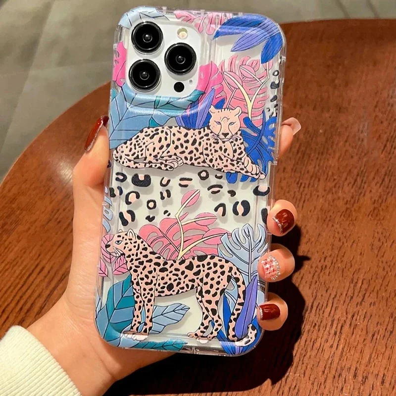 Black Spider Web Shockproof Transparent Phone Case - Soft and Durable Cover
