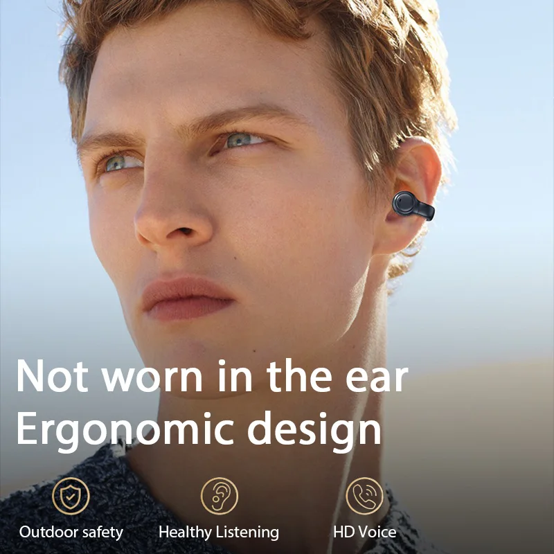Original M47 Wireless Earbuds Bluetooth Headset Charging Earphones Bone Conduction Headphones Sport With Mic free 5