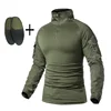 Tactical Suits Milita Uniform Suits Camo Hunting Shirts Cargo Pants with Pads Airsoft Paintball Hunting Clothes Sets Outdoor 2