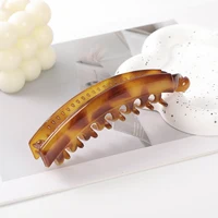 AWAYTR Hair Clips Solid Color Banana Clip Women's Hair Accessories Fashion Ponytail Barrettes Hair Claws Hairpins - Image 5